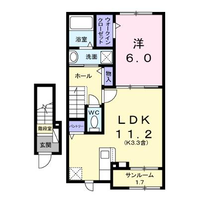 ラミューズ佐久平 204【管理NO：1-027919501-02040】 ★家具家電は申し込み後に搬入しますの外観画像