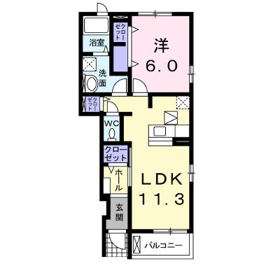 フィオーレ　Ⅲ 104【管理NO：1-015575301-01040】 ★家具家電は申し込み後に搬入しますの外観画像