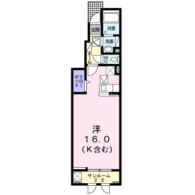 セレーン扇田Ｂ 102【管理NO：1-024937502-01020】の外観画像
