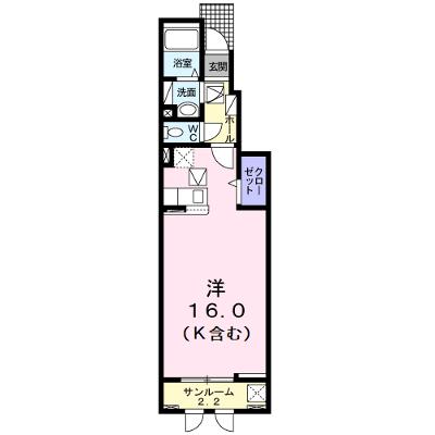 セレーン扇田Ａ 104【管理NO：1-024937501-01040】 ★家具家電は申し込み後に搬入しますの外観画像
