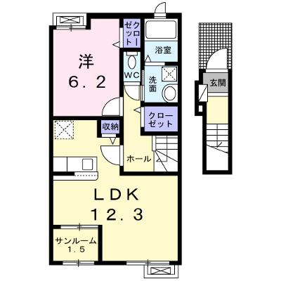 セレノアント 203【管理NO：1-028067301-02030】 ★家具家電は申し込み後に搬入しますの外観画像