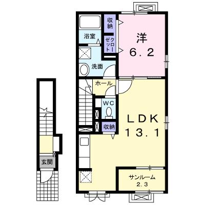 ヴィラ弁天北 202【管理NO：1-022815901-02020】 ★家具家電は申し込み後に搬入しますの外観画像