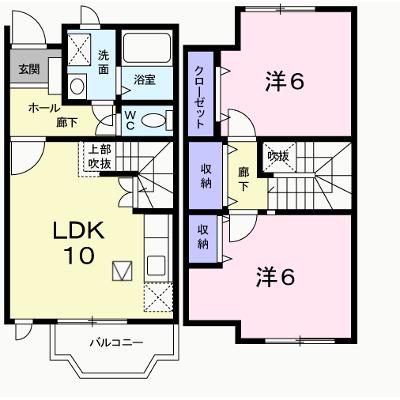 カールド・ファミリア 102【管理NO：1-010106001-01020】 ★家具家電は申し込み後に搬入しますの外観画像