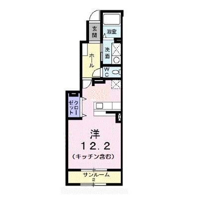 ヴァンクール 102【管理NO：1-017082001-01020】 ★家具家電は申し込み後に搬入しますの外観画像