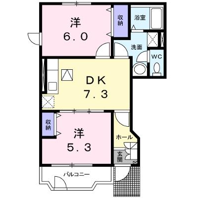 エスペランス・Ｋ 101【管理NO：1-012222301-01010】 ★家具家電は申し込み後に搬入しますの外観画像