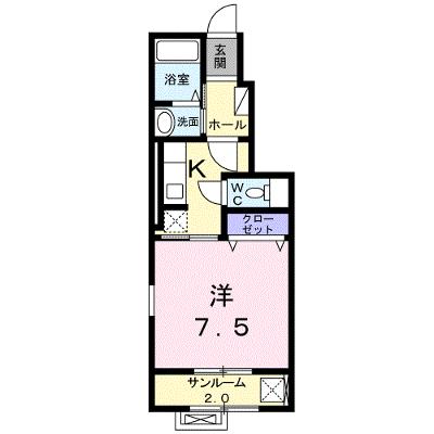 ニューリジェール 106【管理NO：1-022650101-01060】 ★家具家電は申し込み後に搬入しますの外観画像