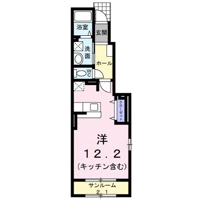 リブレ常盤台Ｃ 101【管理NO：1-017891501-01010】 ★家具家電は申し込み後に搬入します★の外観画像