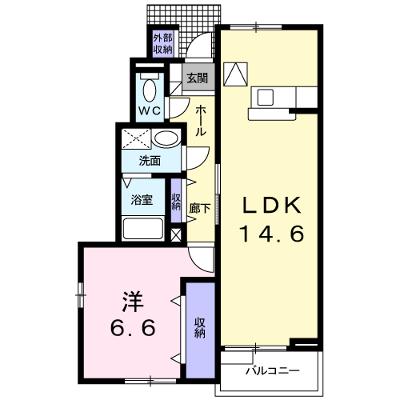 コンフォートみやび台Ⅱ 104【管理NO：1-013020702-01040】 ★家具家電は申し込み後に搬入しますの外観画像