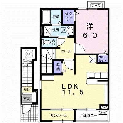 米島一番館 201【管理NO：1-016158601-02010】 ★家具家電は申し込み後に搬入します 2026年07月中旬入居可能の外観画像