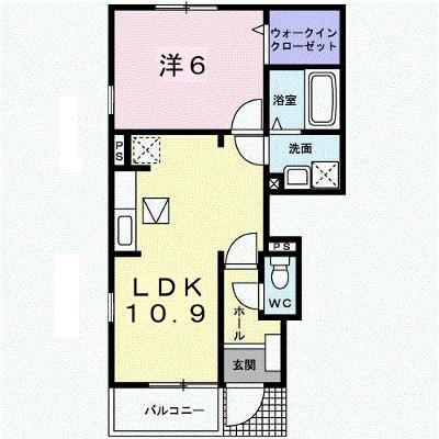 エレガンス　Ａ 101【管理NO：1-014412101-01010】 ★家具家電は申し込み後に搬入しますの外観画像