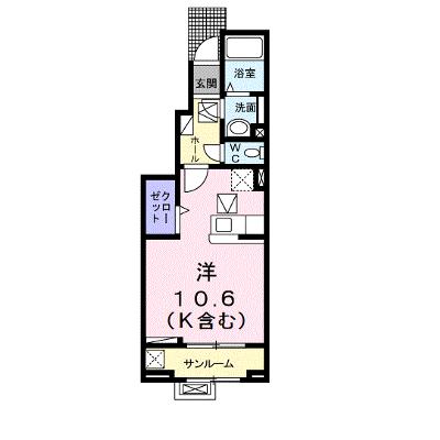 アザレアＥａｓｔ 103【管理NO：1-027247302-01030】 ★家具家電は申し込み後に搬入します 2026年08月中旬入居可能の外観画像
