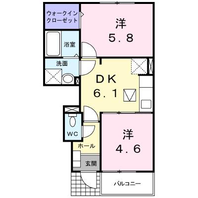 ヴィラ・かたかご　Ⅲ 103【管理NO：1-014808001-01030】 ★家具家電は申し込み後に搬入しますの外観画像