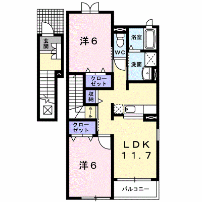 メロディ　Ａ 201【管理NO：1-014213201-02010】 ★家具家電は申し込み後に搬入します★ ★2026年10月中旬入居可能★の外観画像