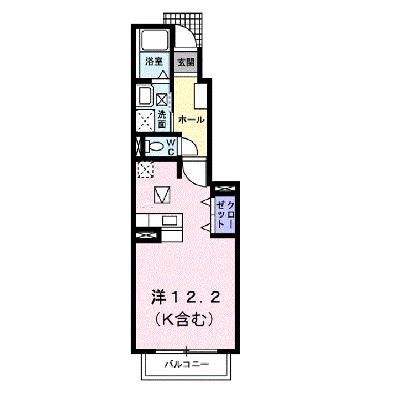 ヴィラ・ヴェルソー　Ⅱ 103【管理NO：1-013723301-01030】 ★家具家電は申し込み後に搬入します 2026年07月上旬入居可能の外観画像