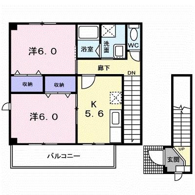 チューリップアベニューⅤ 201【管理NO：1-012521001-02010】 ★家具家電は申し込み後に搬入します 2026年08月中旬入居可能の外観画像
