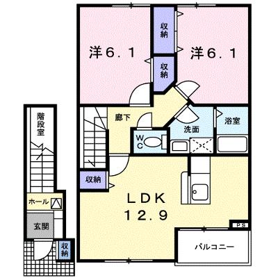 パルテール 202【管理NO：1-011503401-02020】 ★家具家電は申し込み後に搬入しますの外観画像