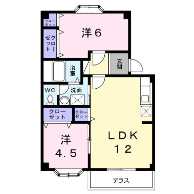 プラドール扇が丘 104【管理NO：1-003520401-01040】 2026年07月上旬入居可能の外観画像