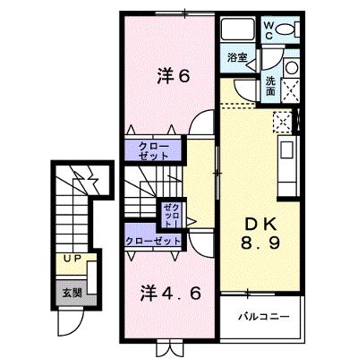 プラードⅡ 202【管理NO：1-011931502-02020】 ★家具家電は申し込み後に搬入します★の外観画像