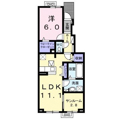 マーリエ　Ⅱ 103【管理NO：1-025040102-01030】 ★家具家電は申し込み後に搬入します 2026年09月中旬入居可能の外観画像