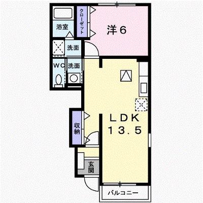 サン・ボヌールⅡ 102【管理NO：1-013200301-01020】 ★家具家電は申し込み後に搬入しますの外観画像