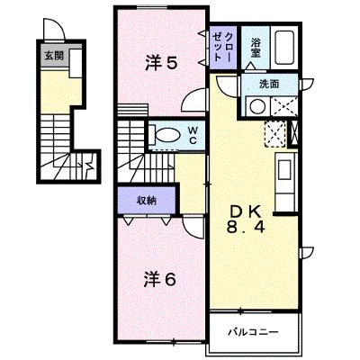 エクセルシオール和泉Ⅰ 201【管理NO：1-012673301-02010】 ★家具家電は申し込み後に搬入します 2026年07月中旬入居可能の外観画像