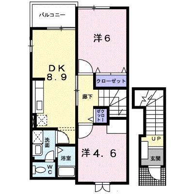 ピュアランドⅡ 201【管理NO：1-011177602-02010】 ★家具家電は申し込み後に搬入しますの外観画像