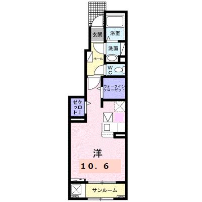 コンフォール・アイリス 102【管理NO：1-027046601-01020】 ★家具家電は申し込み後に搬入します 2026年08月中旬入居可能の外観画像