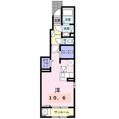 ヴィセオβ 101【管理NO：1-027003402-01010】 ★家具家電は申し込み後に搬入しますの外観画像