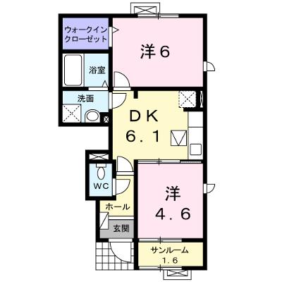 フリ－ダム　ヒルズ（Ｆｒｅｅｄ 104【管理NO：1-016135601-01040】 ★家具家電は申し込み後に搬入します★の外観画像