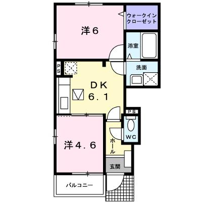プロヴァンス木田　Ｂ 101【管理NO：1-015116302-01010】 ★家具家電は申し込み後に搬入します★の外観画像