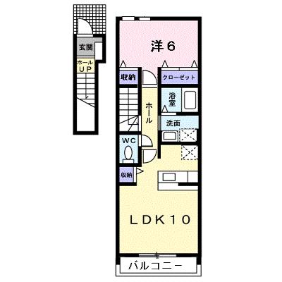 グラース　メゾン　Ⅰ 202【管理NO：1-015053601-02020】 ★家具家電は申し込み後に搬入します 2026年07月上旬入居可能の外観画像