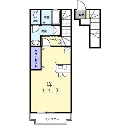 ハイムダイⅢ 202【管理NO：1-014903501-02020】 ★家具家電は申し込み後に搬入しますの外観画像