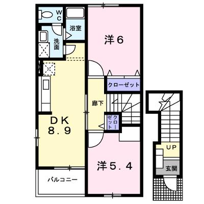 ウィングコート　Ｂ 201【管理NO：1-012294302-02010】 ★家具家電は申し込み後に搬入します 2026年07月下旬入居可能の外観画像