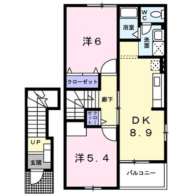 カーサ　Ｈａｎａ　Ｂ棟 202【管理NO：1-011849102-02020】 ★家具家電は申し込み後に搬入します★の外観画像