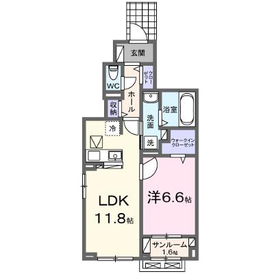 琴福 103【管理NO：1-027137401-01030】 ★家具家電は申し込み後に搬入します★の外観画像