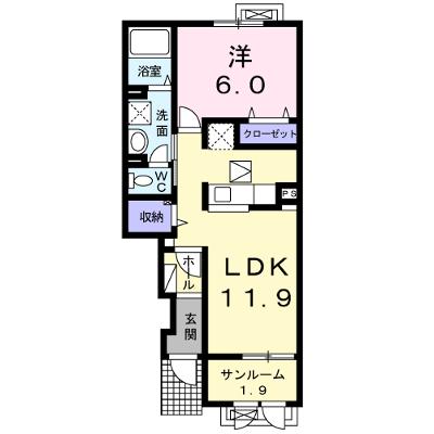 ヴィラ清瀧　Ｄ 102【管理NO：1-019961101-01020】 ★家具家電は申し込み後に搬入します 2026年07月上旬入居可能の外観画像