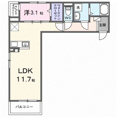 メゾン　リッシュ 302【管理NO：1-028572001-03020】 ★家具家電は申し込み後に搬入します★ ★2026年09月下旬入居可能★の外観画像