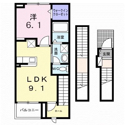 ナナラーピカケ 303【管理NO：1-028352501-03030】 ★家具家電は申し込み後に搬入しますの外観画像