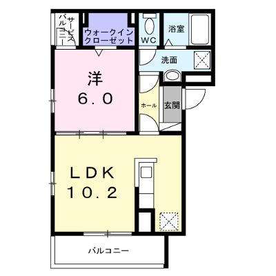 Ａ－２（エーツー） 201【管理NO：1-028332502-02010】 ★家具家電は申し込み後に搬入しますの外観画像