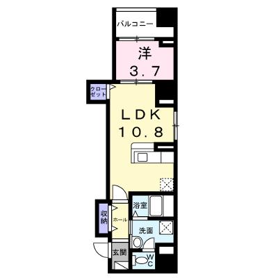 ベル・フルール 702【管理NO：1-027842701-07020】 ★家具家電は申し込み後に搬入します 2026年09月中旬入居可能の外観画像