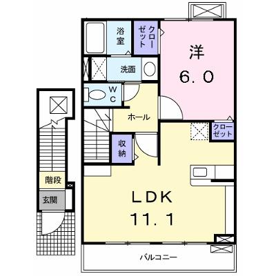 プリムローズ 203【管理NO：1-016717902-02030】 ★家具家電は申し込み後に搬入しますの外観画像
