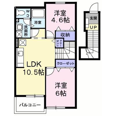 グラウクスⅡ 204【管理NO：1-009847502-02040】 ★家具家電は申し込み後に搬入します 2026年09月中旬入居可能の外観画像