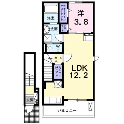 サウス・アデリーヌ 204【管理NO：1-027412701-02040】の外観画像