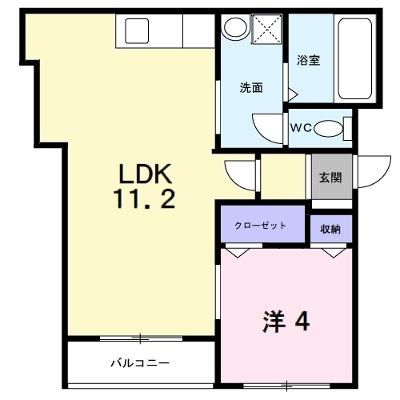 アーグラスＡ 102【管理NO：1-099327501-01020】 ★家具家電は申し込み後に搬入します 2026年07月中旬入居可能の外観画像
