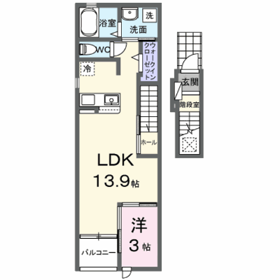 エターナル　ヴィレッジⅢ 205【管理NO：1-028554602-02050】 ★家具家電は申し込み後に搬入します★の外観画像