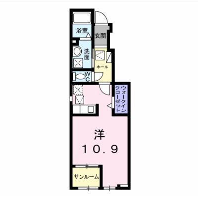 エターナル　ヴィレッジⅢ 105【管理NO：1-028554602-01050】 ★家具家電は申し込み後に搬入します★ ★2026年09月下旬入居可能★の外観画像