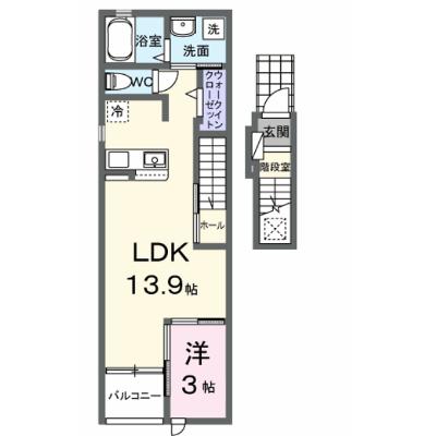 エターナル　ヴィレッジⅡ 203【管理NO：1-028554601-02030】 ★家具家電は申し込み後に搬入します 2026年09月下旬入居可能の外観画像