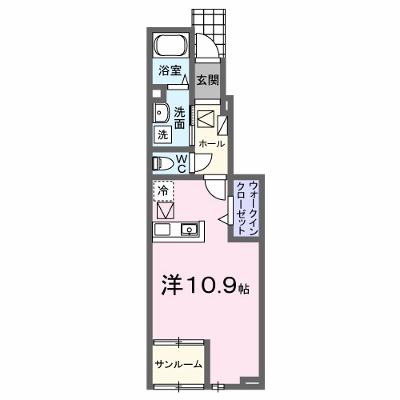 エターナル　ヴィレッジⅡ 102【管理NO：1-028554601-01020】 ★家具家電は申し込み後に搬入します 2026年09月下旬入居可能の外観画像