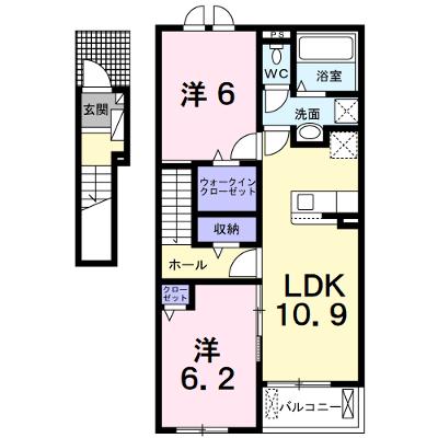 アイリスホーム柿平　Ⅰ 202【管理NO：1-026873001-02020】 ★家具家電は申し込み後に搬入します★の外観画像