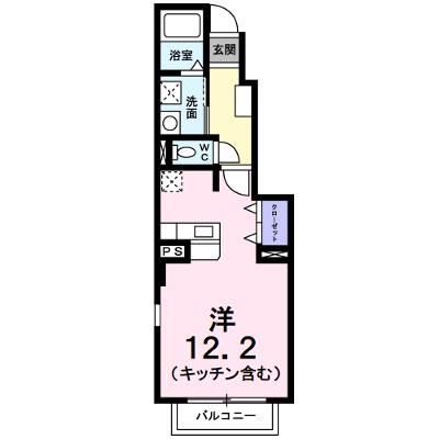 ベルソレイユ・ＵＡ 105【管理NO：1-016213701-01050】 2026年07月下旬入居可能の外観画像